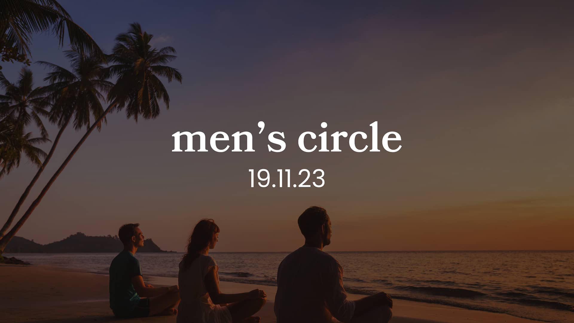 mens circle with Charlotte Pointeaux